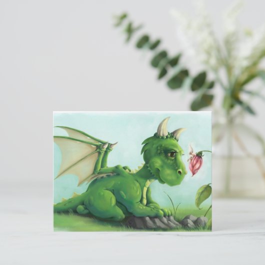 Carte Postale Potins de fée (Debout devant)