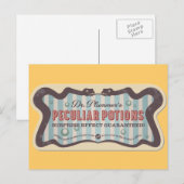 Carte postale Potions particulières (Devant / Derrière)