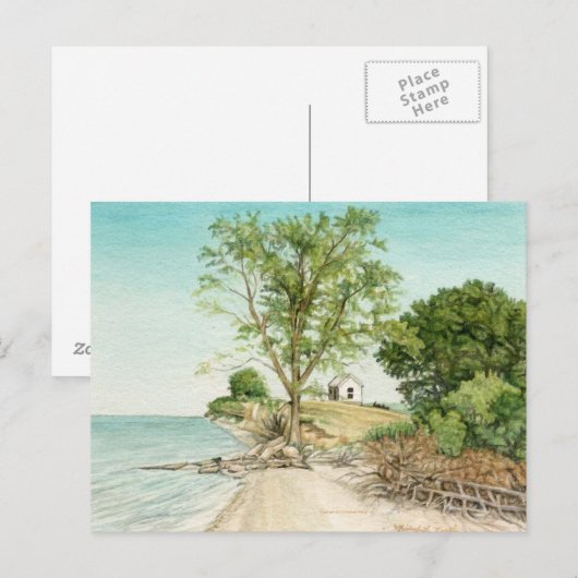 Carte postale Potomac River (Devant / Derrière)