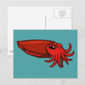 Carte Postale Potonnette rouge (Devant / Derrière)