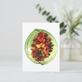 Carte Postale Potpourri coloré : Un écran à parfum (Debout devant)