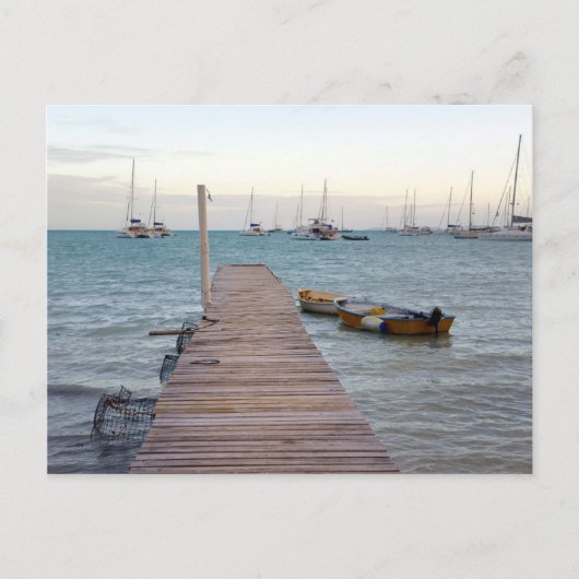 Carte Postale Pots de cale et de homard (Devant)