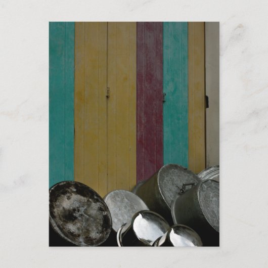 Carte postale Pots et casseroles (Devant)
