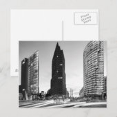 Carte Postale Potsdamer Platz à Berlin (Devant / Derrière)