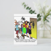 Carte Postale Potté de poche gonflable (Debout devant)