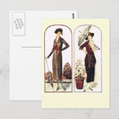 Carte Postale Pottering dans le jardin (Devant / Derrière)