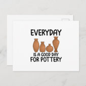 Carte Postale Pottery Hobby | Ceramist Potter Clay Craft Gifts (Devant / Derrière)