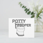 Carte Postale Potty Pooper (Debout devant)