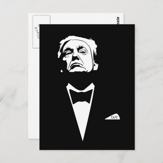 Carte Postale POTUS DJT Donald J Trump (Devant / Derrière)