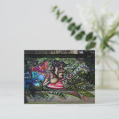 Carte Postale Pouce vers le haut (Debout devant)