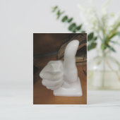 Carte Postale Pouce vers le haut Statue (Debout devant)