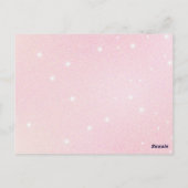 Carte Postale Poucelina et Prince Conte de Fées (Dos)