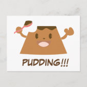 Carte Postale Pouding au CHOCOLAT!!!! (Devant)