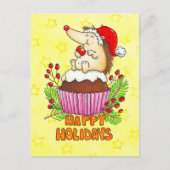 Carte Postale Pouding de Noël (Devant)