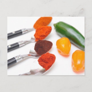Carte Postale Poudre de chili