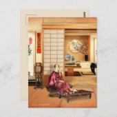 Carte Postale Poudre de riz soyeux (Devant / Derrière)