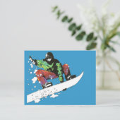 Carte Postale Poudre fraîche (Debout devant)