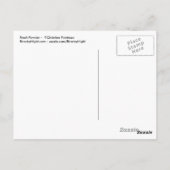 Carte Postale Poudre fraîche (Dos)