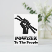 Carte Postale Poudre Pour Le Peuple (Debout devant)