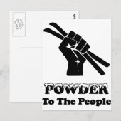 Carte Postale Poudre Pour Le Peuple (Devant / Derrière)