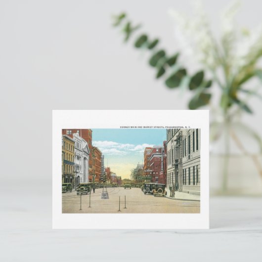Carte Postale Poughkeepsie, NY (Debout devant)