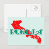 Carte Postale Pouilles (Devant / Derrière)