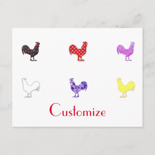 Carte Postale Poules Thunder_Cove (Devant)