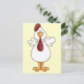 Carte Postale Poulet (Debout devant)