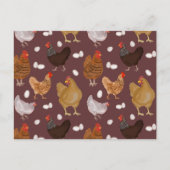 Carte Postale Poulet (Devant)