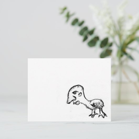 Carte Postale Poulet (Debout devant)