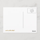 CARTE POSTALE POULET (Dos)