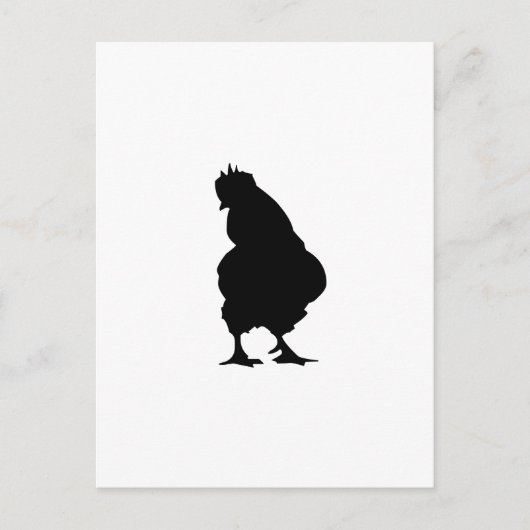 Carte Postale Poulet (Devant)