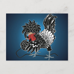 Carte Postale Poulet à la roche polonaise