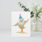 Carte Postale Poulet art fête casquette agréable sensation Holly (Debout devant)