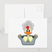 Carte Postale Poulet au fait-tout (Devant / Derrière)