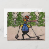 Carte Postale Poulet de pays (Devant / Derrière)