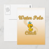 Carte Postale Poulet de Water-polo (Devant / Derrière)