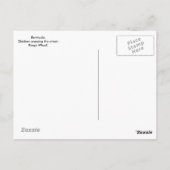 CARTE POSTALE POULET DES BERMUDES (Dos)