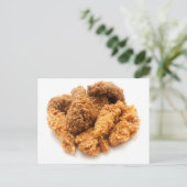 Carte Postale Poulet frit (Debout devant)