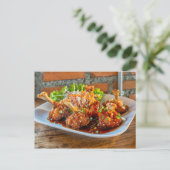 Carte Postale Poulets doux et aigre (Debout devant)