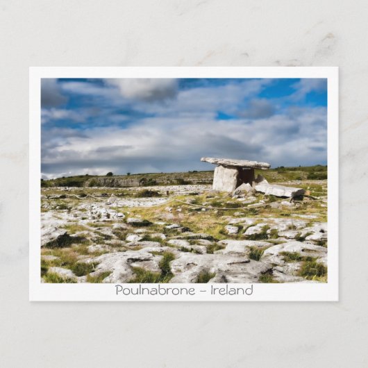 Carte Postale Poulnabrone (Devant)
