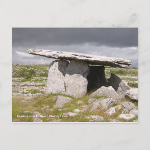 Carte Postale Poulnabrone Dolmen, Comté Clare