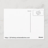 Carte Postale poulpe (Dos)
