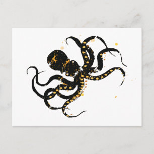 Carte Postale poulpe