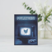 CARTE POSTALE POULTRYGEIST (Debout devant)