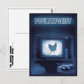 CARTE POSTALE POULTRYGEIST (Devant / Derrière)