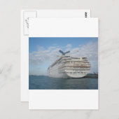 Carte Postale Poupe du bateau de croisière de sensation de (Devant / Derrière)