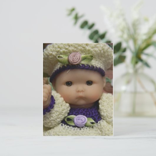 Carte Postale Poupée (Debout devant)