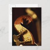 Carte Postale Poupée 2 de double basse (Devant / Derrière)