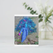 Carte Postale Poupée Bleue Xavychup Goddess (Debout devant)